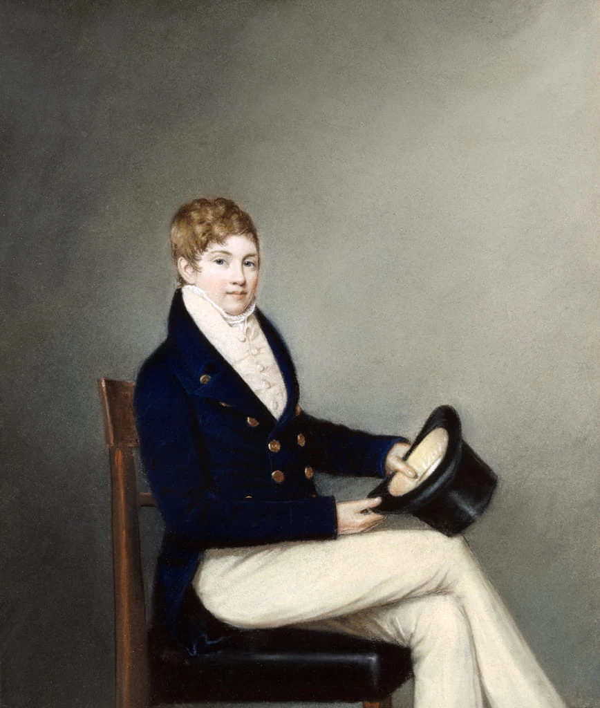 Ellen Sharples-6-Ritratto di Alvey Darwin - Down House